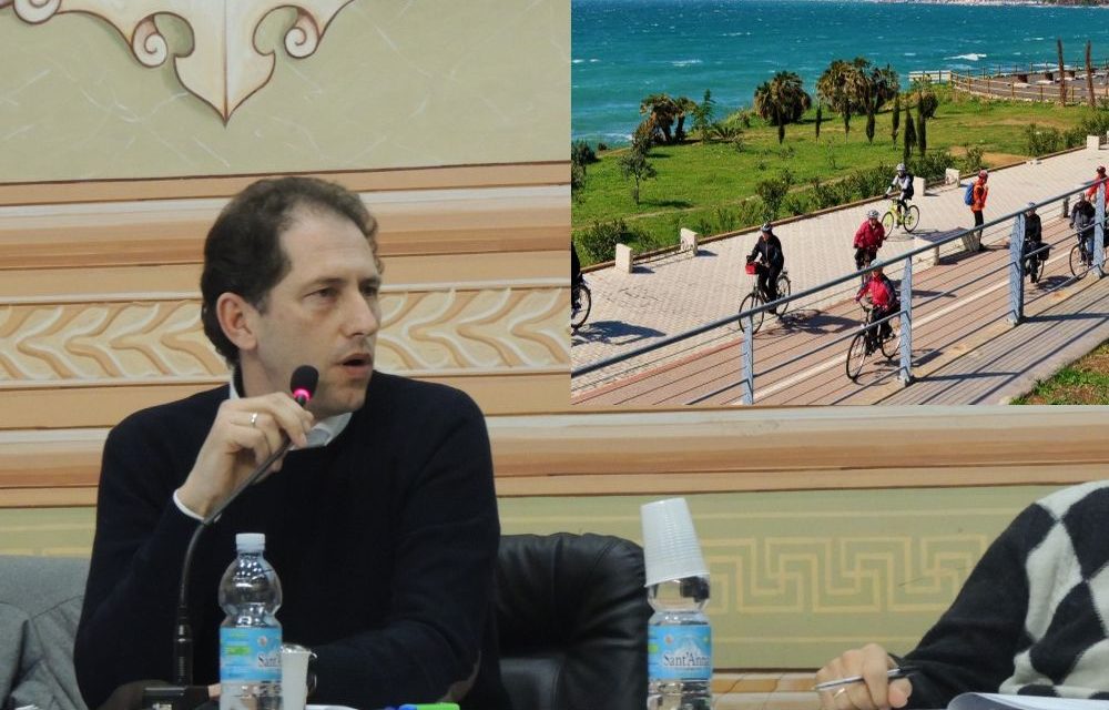 A Diano Marina tutti d’accordo (o quasi) nel realizzare la pista ciclabile sul mare, ma ci vorranno almeno 15 anni