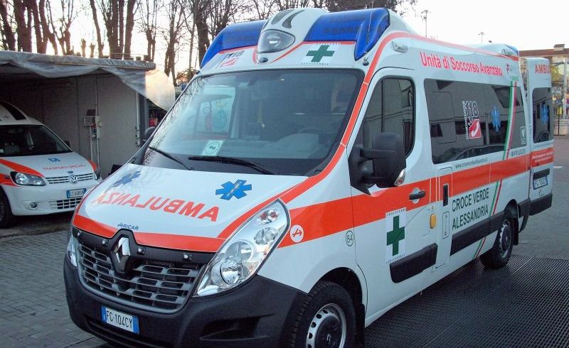 Nuova ambulanza alla Croce Verde di Alessandria