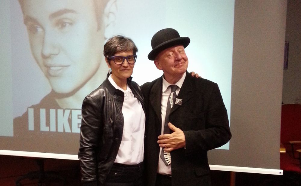 Il Dj di Radio Montecarlo Clive Malcom Griffith al liceo Amaldi di Novi Ligure