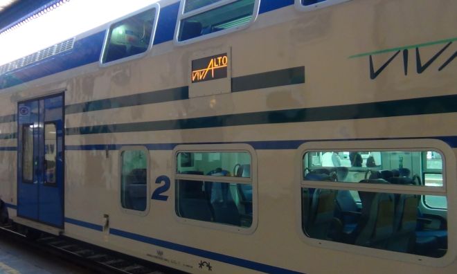 Nuovo sistema di videosorveglianza live a bordo dei treni Vivalto per aumentare gli standard di sicurezza sui treni liguri.