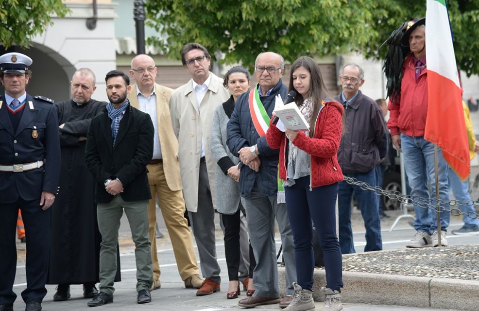 Toccante cerimonia a Pontecurone in occasione del 25 aprile./Le immagini