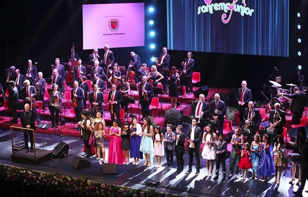 La Sinfonica a “SanremoJunior” 2017 al Teatro Ariston di Sanremo