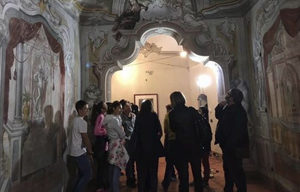 La gita culturale gli studenti della scuola media di Diano Marina l’hanno fatta a Cervo