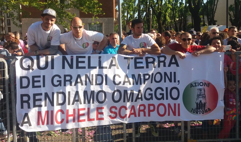 Azione Tortona omaggia Michele Scarponi al giro d’Italia