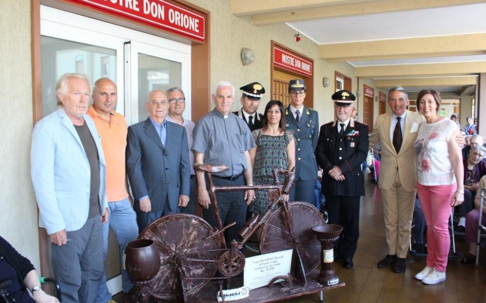 Un dono speciale al Santuario della Madonna della Guardia di Tortona nel ricordo di Fausto Coppi