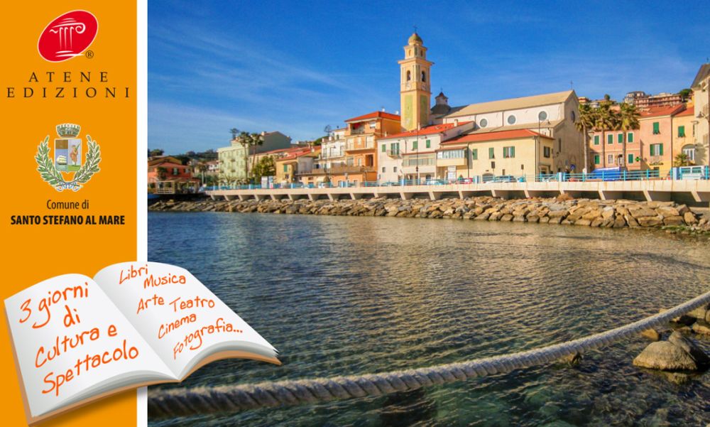 Santo Stefano al mare ospita la terza edizione del “Festival del Libro e degli Scrittori Liguri”