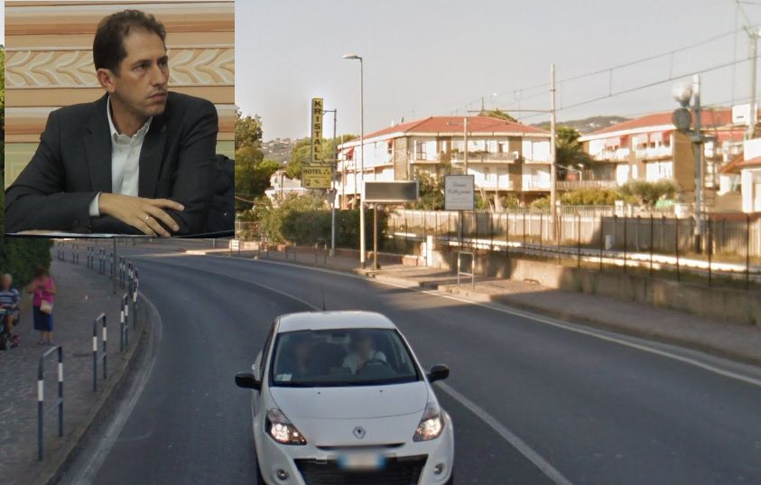 Basta incidenti: la strada per la stazione di Diano sarà allargata e dotata di marciapiedi con la nuova viabilità sull’ex sedime della ferrovia