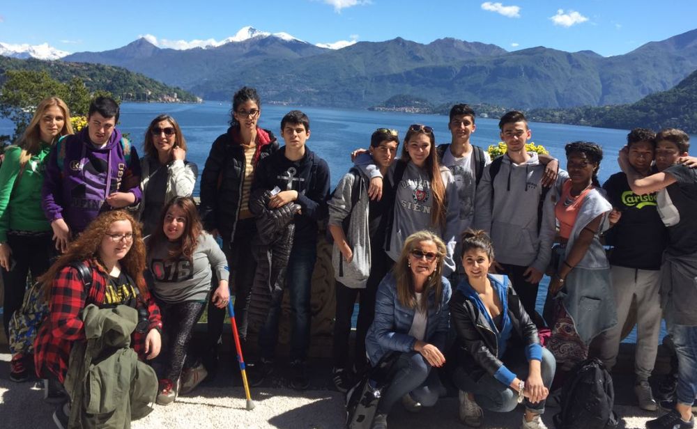 Gli studenti tortonesi del Marconi hanno visitato a Villa del Balbianello a Lenno sul lago di Como