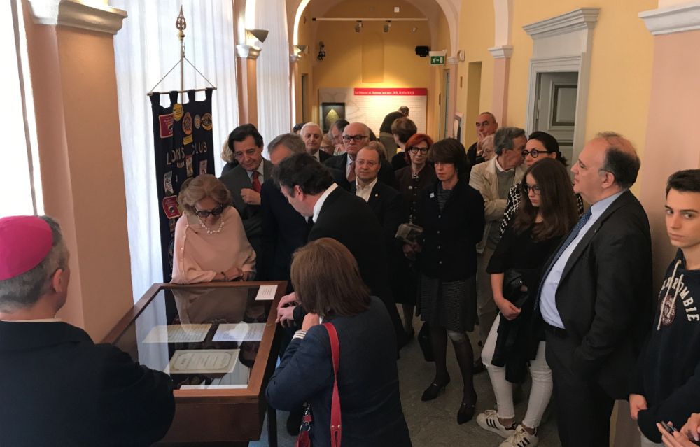 A Tortona inaugurata la mostra “Manoscritti inediti e cimeli perosiani” che rimarrà aperta fino la 18 giugno.
