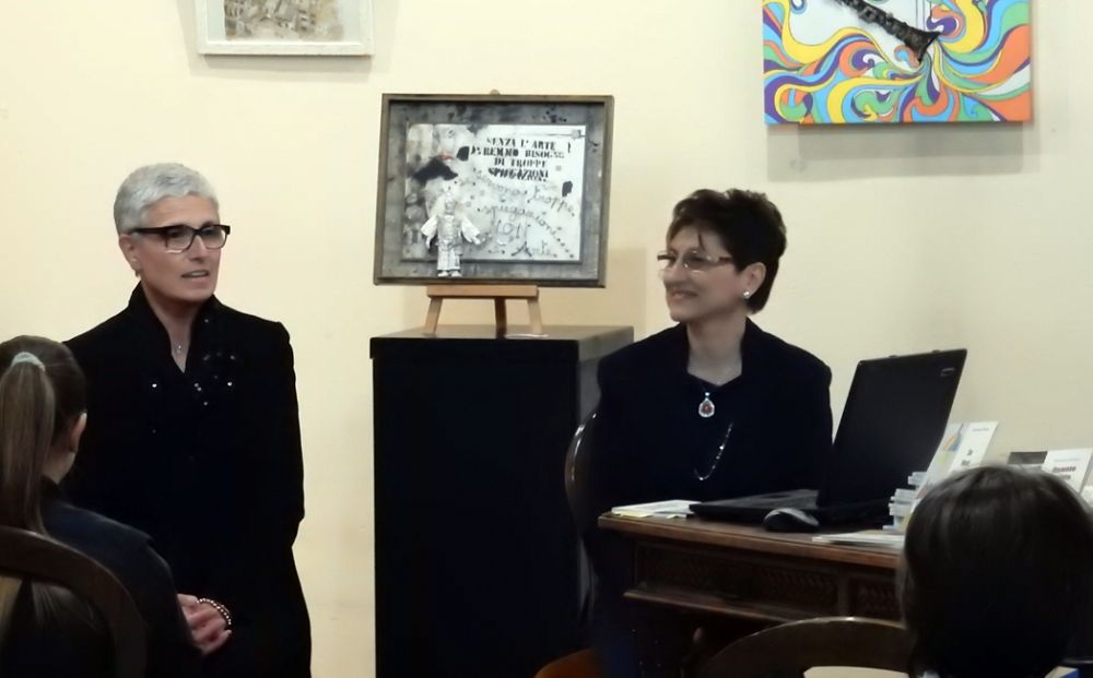 Successo di Giovanna Franzin nella serata dell’arte a Castelnuovo Scrivia