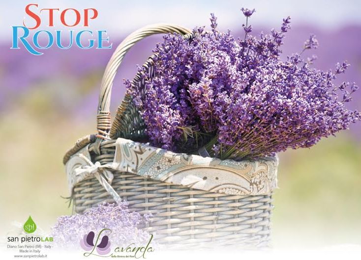 Nasce StopRouge Idro-essenza alla Lavanda Riviera dei Fiori  per una pelle vellutata e sana dopo una giornata al mare.