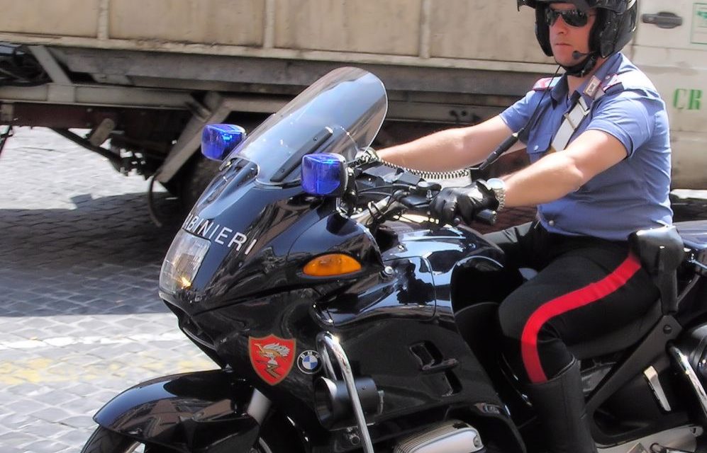 I Carabinieri intervengono per salvare un cucciolo legato e denutrito a Ceriana