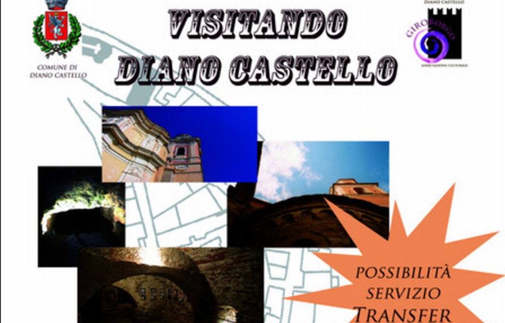 Da domenica e per tutta l’estate visite guidate a Diano Castello con l’associazione “Giroborgo”