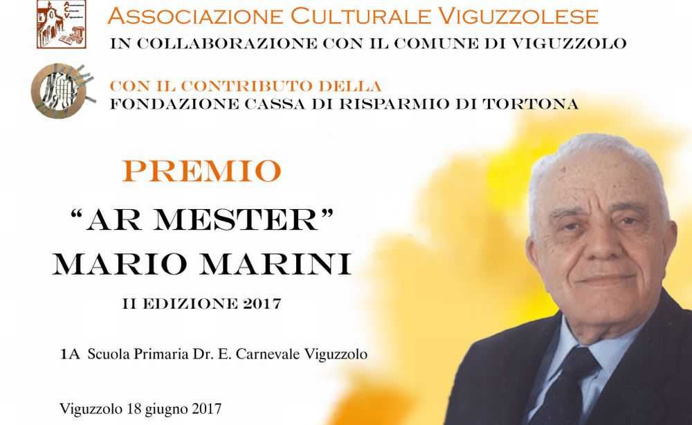La Fondazione Cassa di Risparmio di Tortona finanzia un progetto nel ricordo del maestro Mario Marini di Viguzzolo