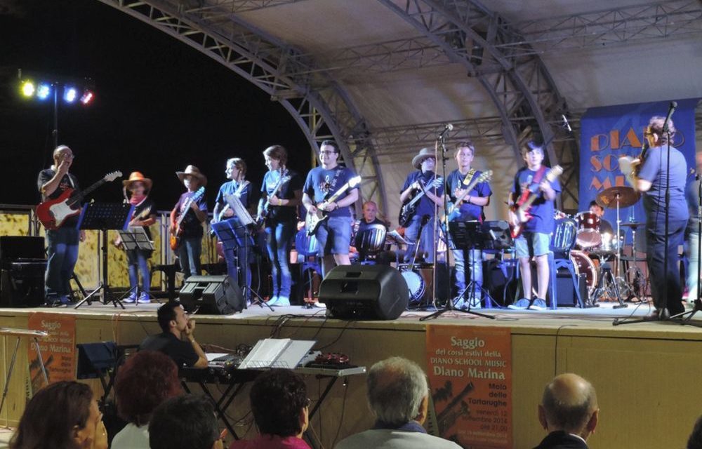 Venerdì c’è il Saggio di fine anno degli allievi della Diano School Music al molo delle tartarughe