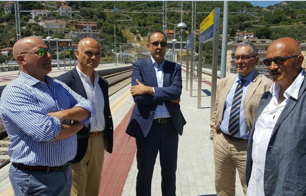 Aperti oggi il nuovo accesso della stazione di Imperia sull’argine sinistro del Torrente Impero e il parcheggio
