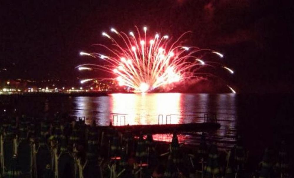 Conto alla rovescia per i fuochi artificiali a Diano Marina