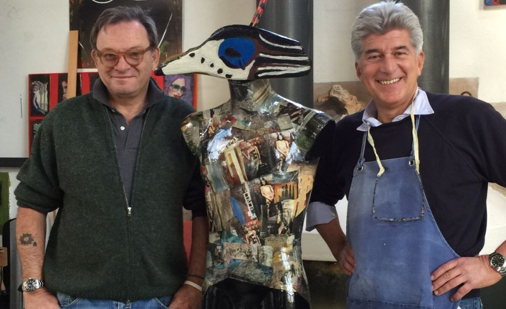 Le opere delle studentesse imperiesi in vendita nei negozi di Cervo per restaurare un affresco del paese grazie a Gorlero e Clerici