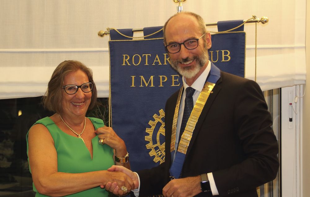 Giuseppe Fossati nuovo presidente del Rotary Club di Imperia