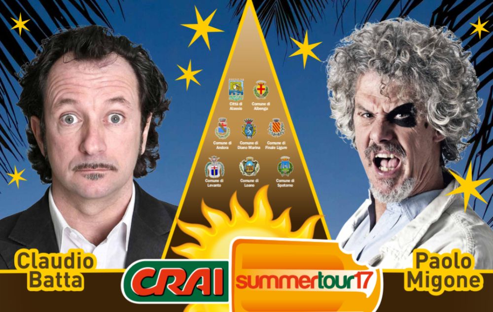 Doppio appuntamento giovedì per l’estate dianese con risate per bambini al pomeiggio e adulti la sera