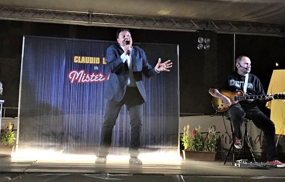 Lunedì a Pozzolo Formigaro lo spettacolo di Claudio Lauretta