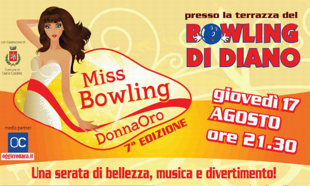 Oggi Cronaca scelto come media partner di Miss Bowling. Unico giornale della provincia a rivestire questo ruolo