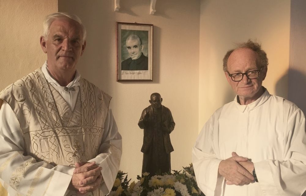 A Lungavilla Benedetta statua di San Luigi Orione