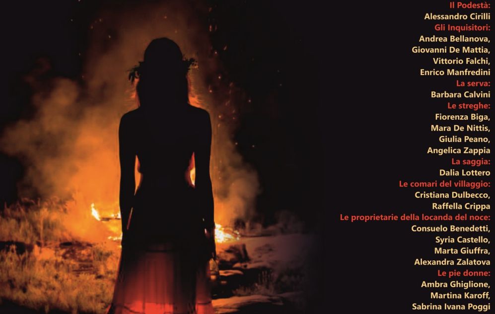 Martedì a Bordighera arriva  “Il vero volto delle streghe” spettacolo itinerante gratuito col teatro del Banchero