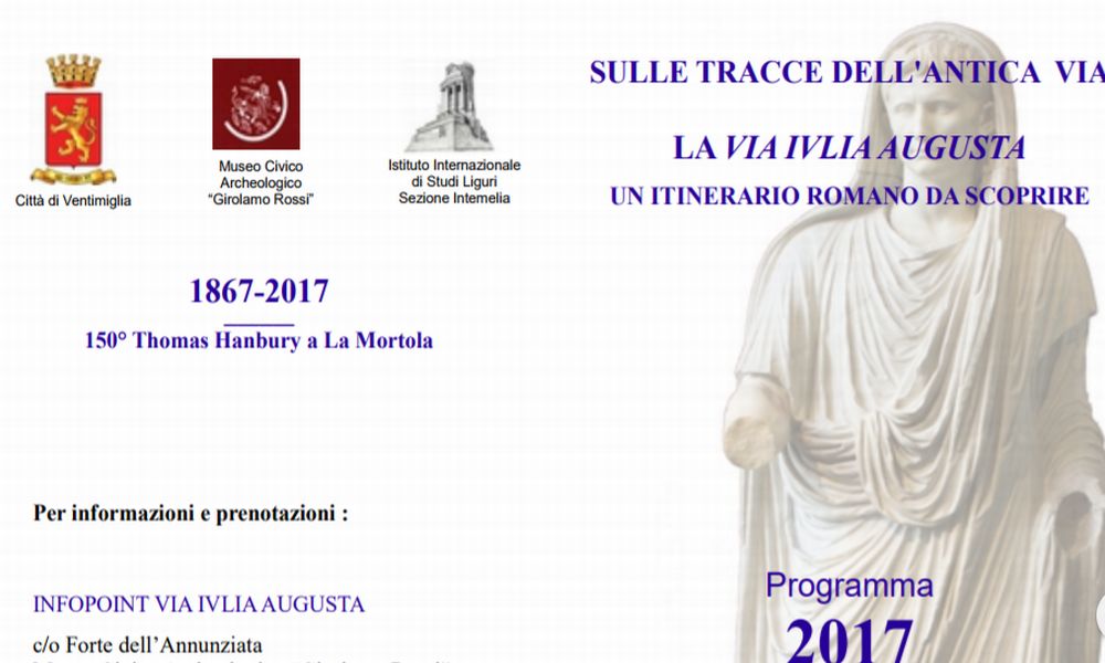 A Ventimiglia a settembre tornano le escursioni lungo la via Julia Augusta