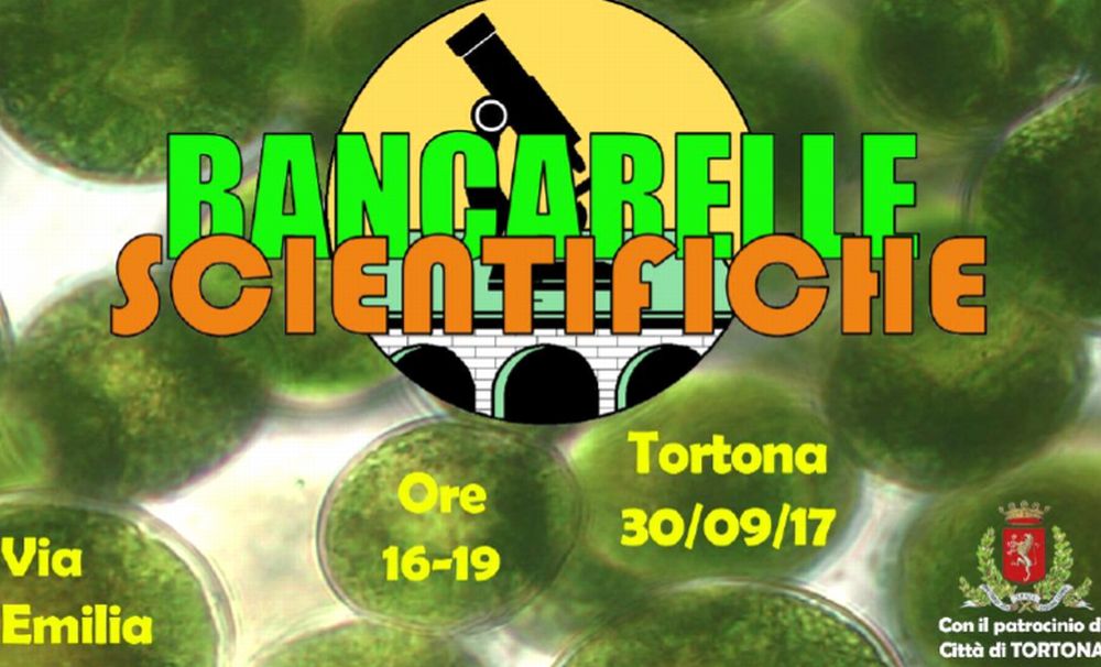 Per il terzo anno consecutivo sabato a Tortona ci saranno le Bancarelle scientifiche della scuole./Il programma