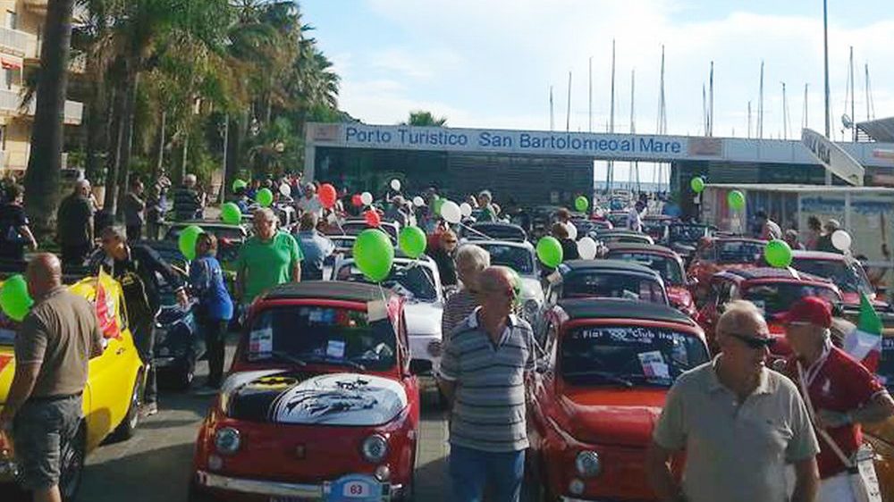 Saranno 120 le Fiat 500 al Raduno di domenica 15 settembre a San Bartolomeo