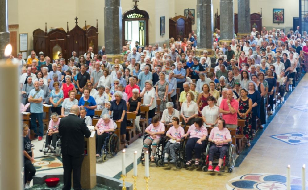 Tantissima gente alla festa della Madonna della Guardia di Tortona
