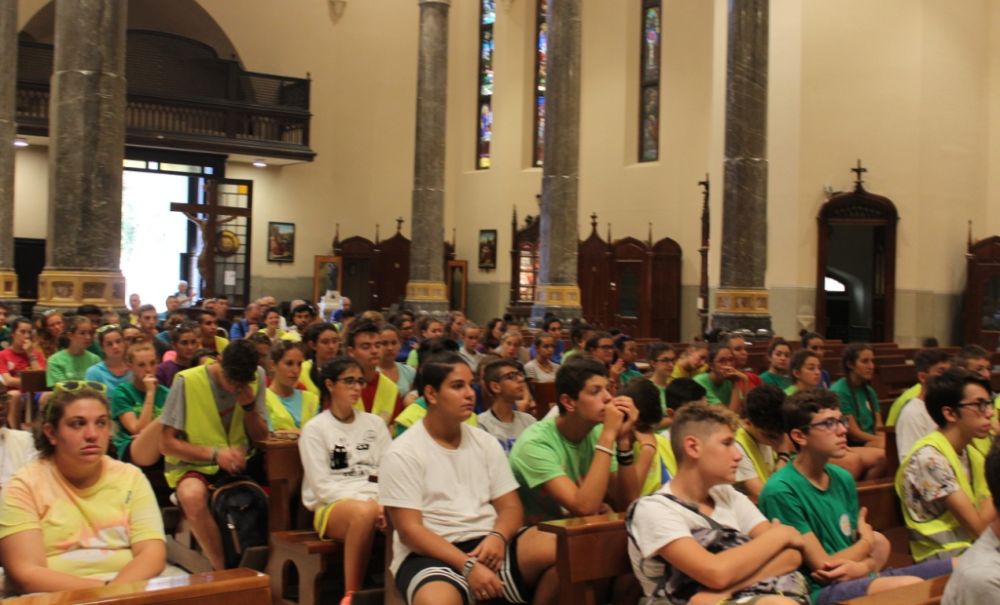In visita al Santuario della Madonna della Guardia di Tortona  150 giovani da Magenta