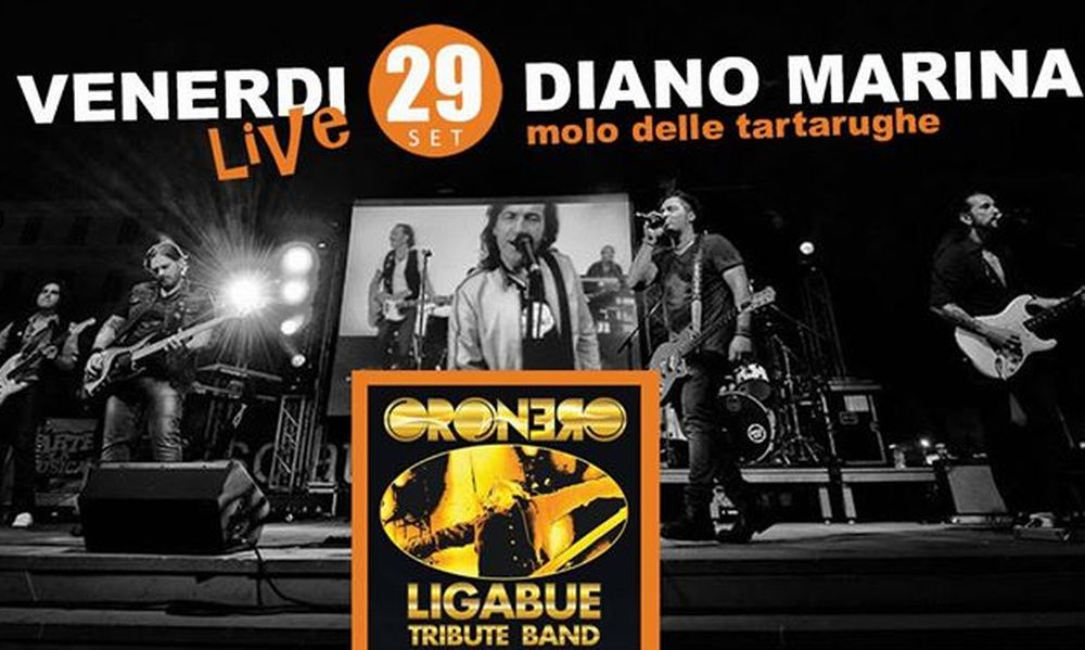 A Diano Marina domani sera il concerto gratuito degli Oronero con Tributo a Ligabue