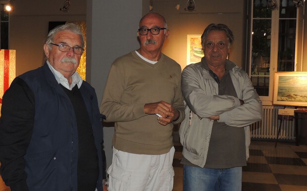 Ultimi due giorni a Diano Marina per vedere la  bellissima mostra di 8 artisti locali./Le immagini