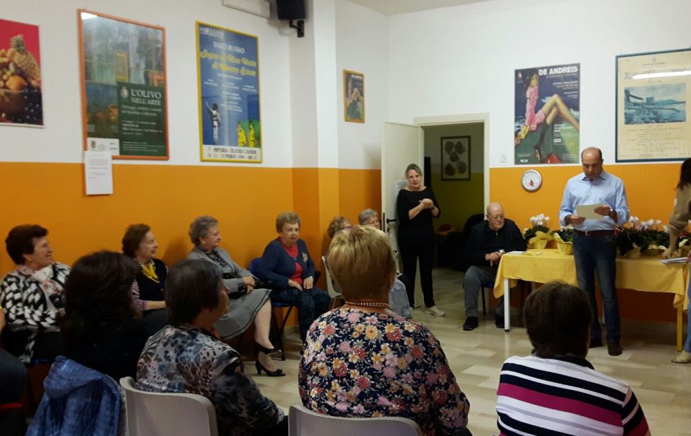 Inaugurata la nuova stagione ricreativa degli anziani di Imperia