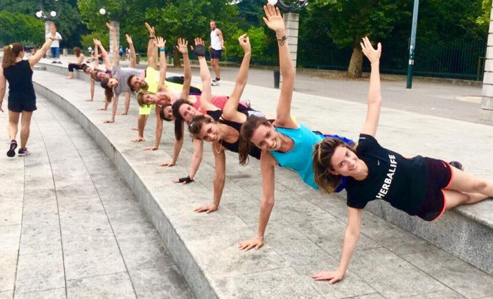 A Diano Marina un allenamento di gruppo sull’Incompiuta con un personal trainer