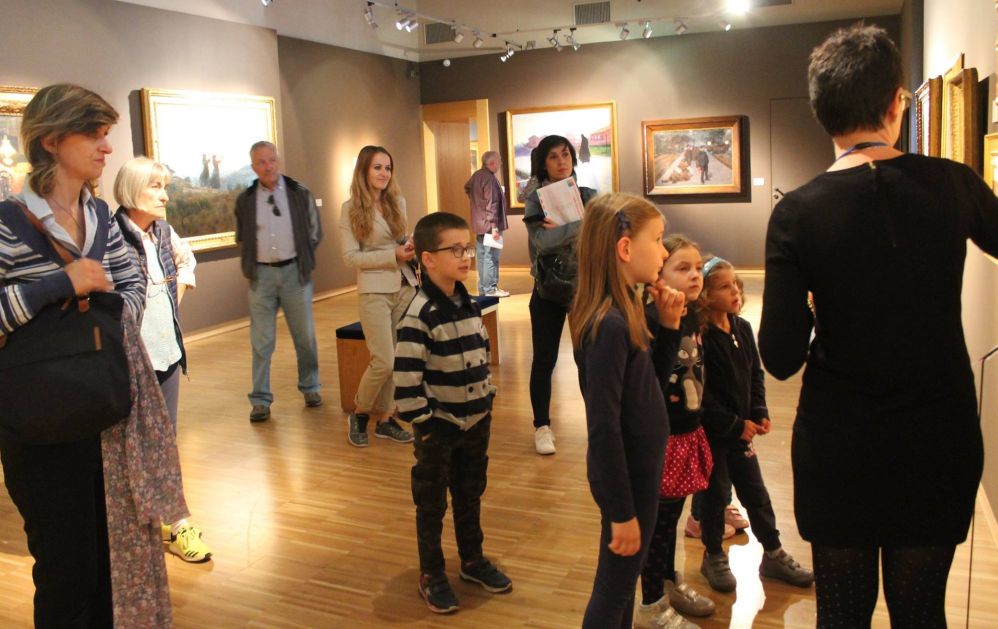 Un vero successo  la Giornata nazionale delle Famiglie al museo alla Pinacoteca “Il Divisionismo”./ Le immagini