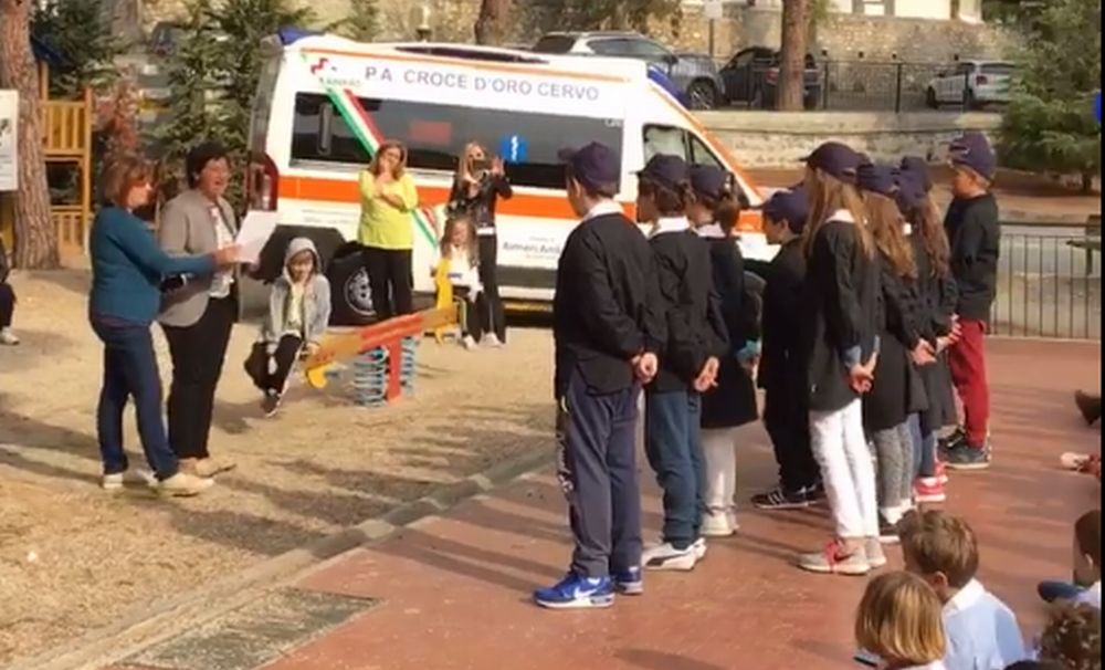 Da Oggi al Parco di Cervo c’è una biblioteca pubblica per grandi e piccini donata dalla Croce d’Oro