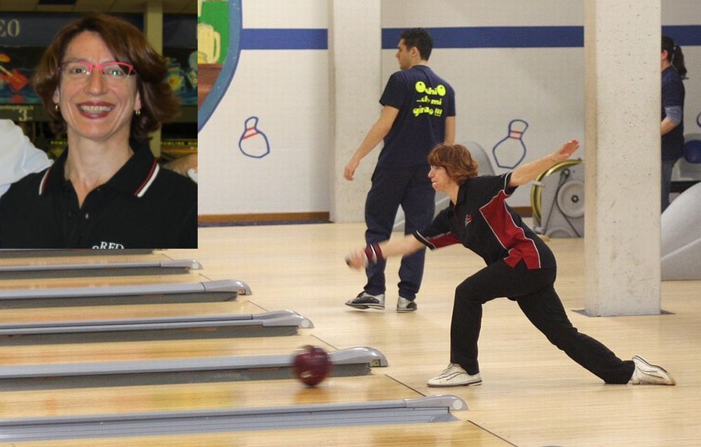 Vittoria Tiragallo di Imperia campionessa italiana di Bowling per la settima volta. Ha iniziato a Diano