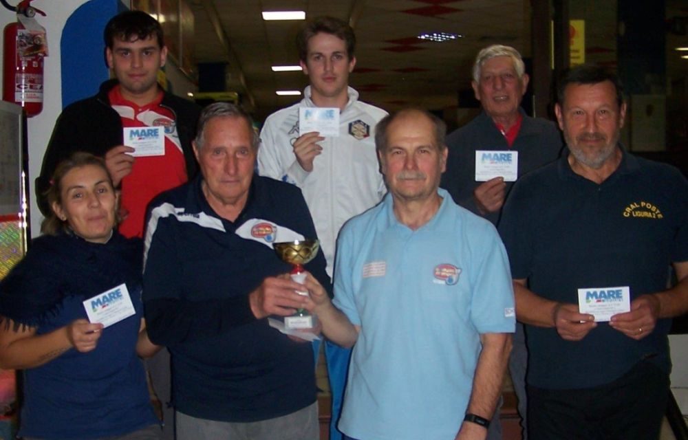 Al Bowling di Diano lo sport non ha età: Franco Zavagno di 81 anni vince la tappa del Circuito d’autunno. Tutti gli altri risultati