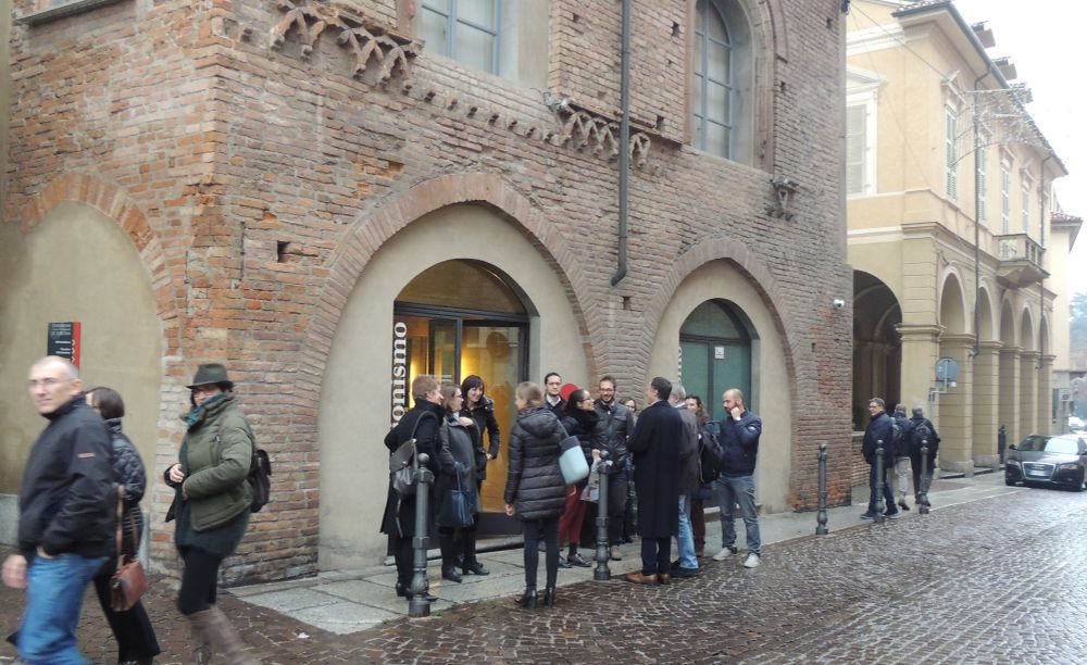 Gente in coda per vedere la Pinacoteca “Il Divisionismo” a Tortona