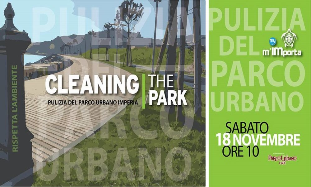 Sabato a Imperia c’è la Pulizia al parco urbano alla quale partecipa anche “La Giraffa a rotelle”