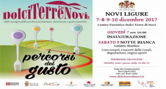 Novi Ligure, da giovedì al via la rassegna “Dolci terre di Novi”