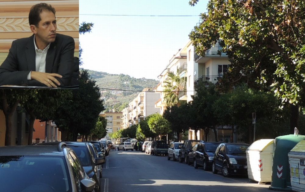 Diano Marina progetta di cambiare i marciapiedi e un nuovo arredo urbano nel tratto ovest di via Roma