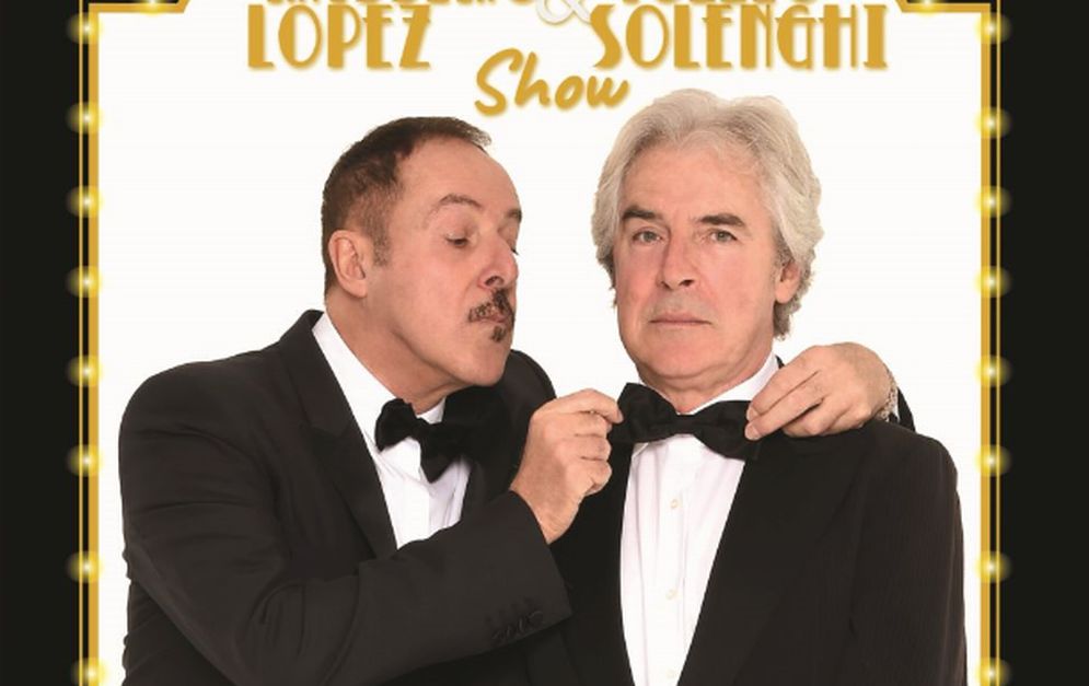 Lopez e Solenghi in scena al teatro Ariston di Sanremo