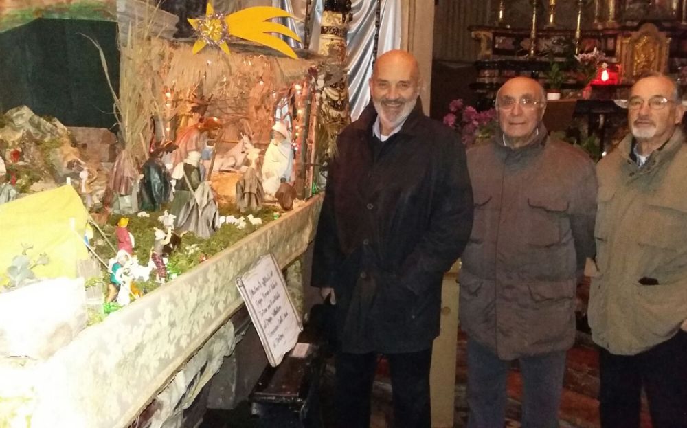 I marinai di Tortona hanno allestito un presepe artistico nella chiesa di San Rocco