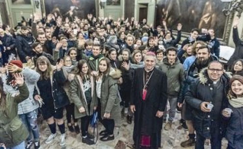 Il,Vescovo di Tortona ha incontrato i giovani