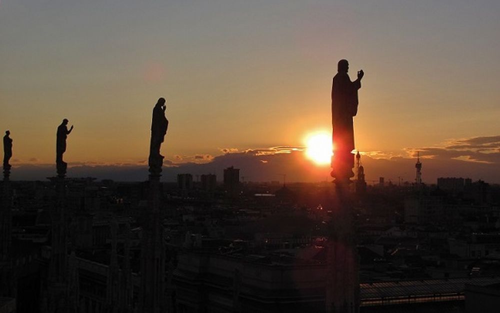 Viaggiareoggi: Milano vista dalle guglie del Duomo – Di Alessandro Tavilla