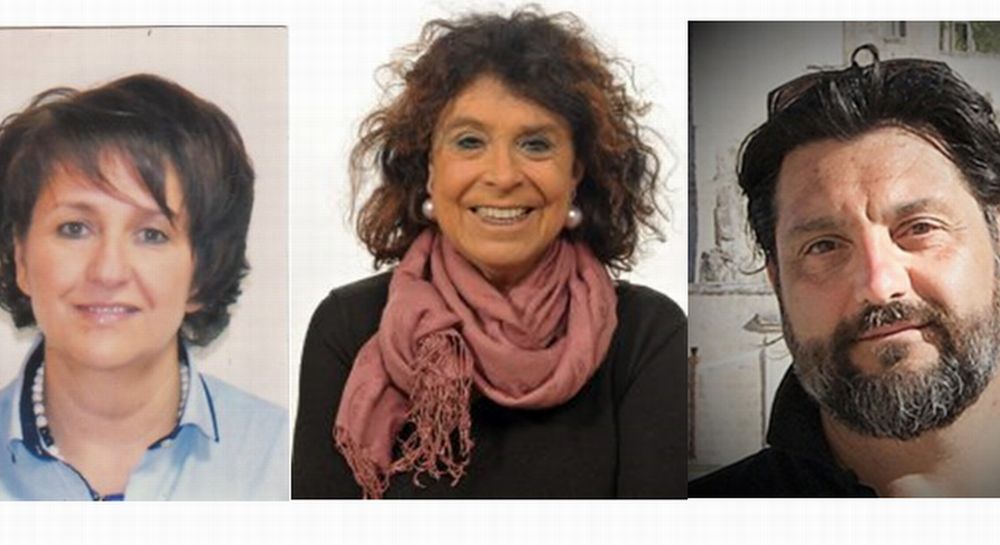 I candidati alle politiche di “Potere al popolo” in provincia di Alessandria: Jamila Jakani, Stefanella Ravazzi e Diego Sabbi 